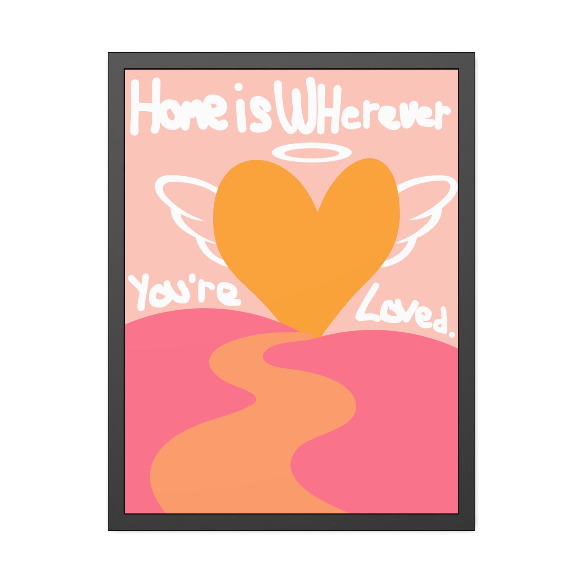 Heartfelt Framed Poster